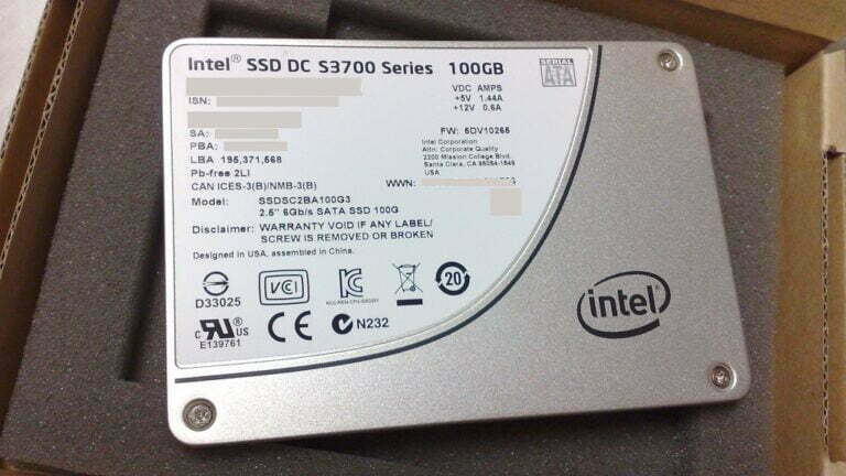 Harddisk SSD