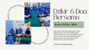 Kegiatan Dzikir & Doa Bersama