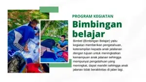Belajar Bersama Anak Jalanan