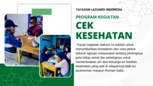 Kegiatan Baksos Cek Kesehatan