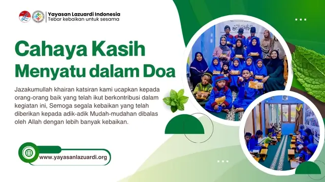 dzikir dan doa bersama yatim