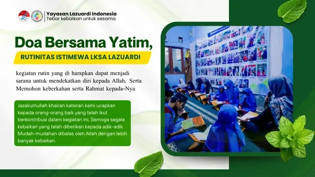 doa bersama yatim