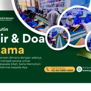 Dzikir dan Doa Bersama Yatim, Tebar Kebahagiaan dan Harapan